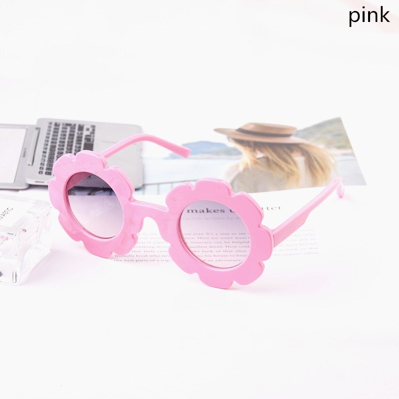 Sun Flower kids sunglasses boys girls Round UV400 glasses sunglasses children Lovely baby sun glasses gafas de sol mujer